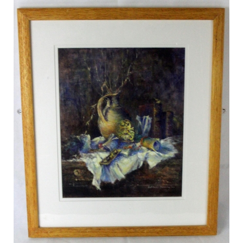 448 - Oil on Board by the renowned Hertfordshire artist Kathleen M Downing titled 