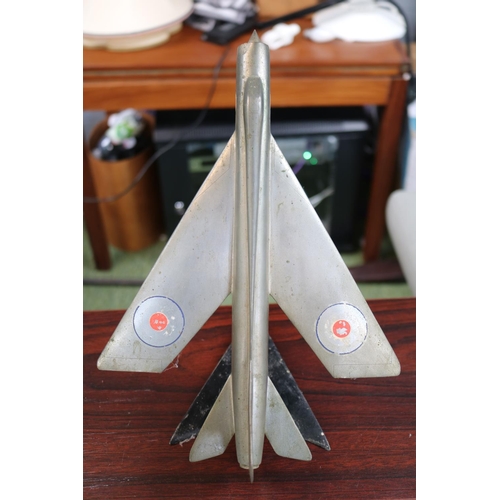 115 - English Electric Lightning Early Metal Display Model on stand