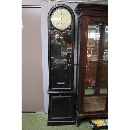 131 - Weir & Sons of Belfast longcase Regulator clock