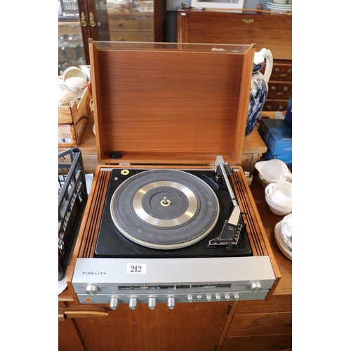 212 - Fidelity Stereo Broadcast Turntable