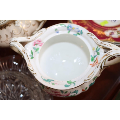 220 - Collection of H & R Daniel Tea wares to include Teapots, Plates etc