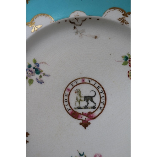 220A - Early 19thC English Armorial Dinnerset