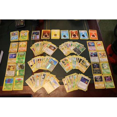 309 - Collection of Pokémon Cards 1990s & Later to include Pikachu, Charmander, Mew, Cleffa etc