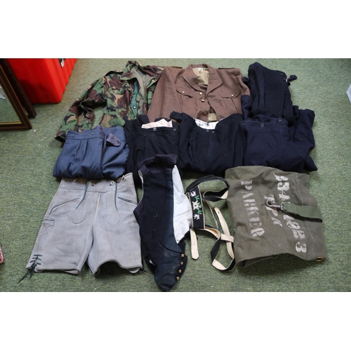 328 - 2 Boxes of Assorted Military and other clothing