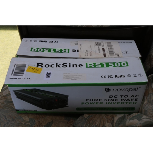 358 - Boxed Rocksine RS1500 Inverter