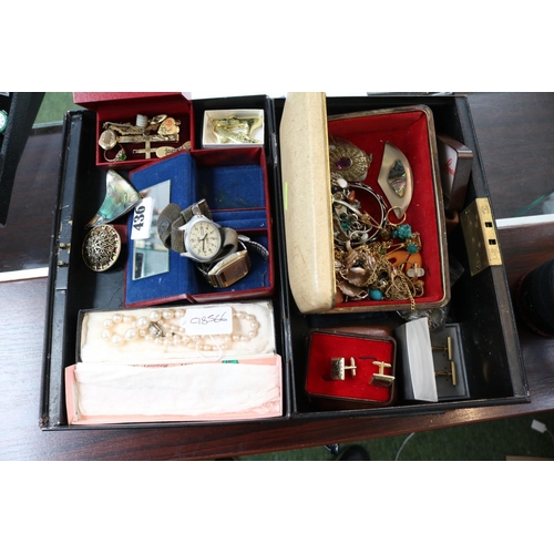 436 - Collection of assorted Costume Jewellery to include Rings, Bangles, Watches etc