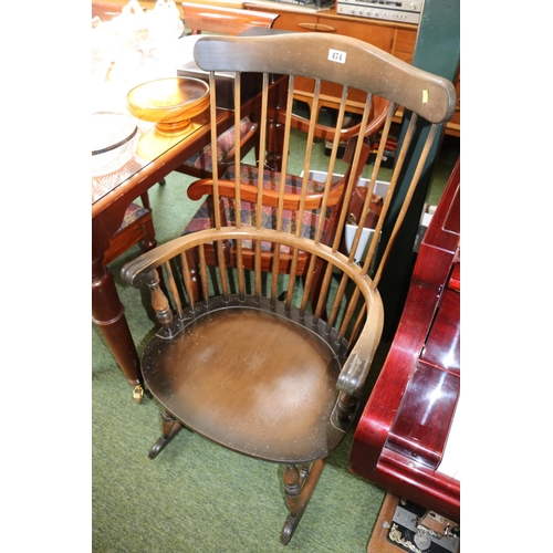 474 - Ercol style Rocking Elbow chair