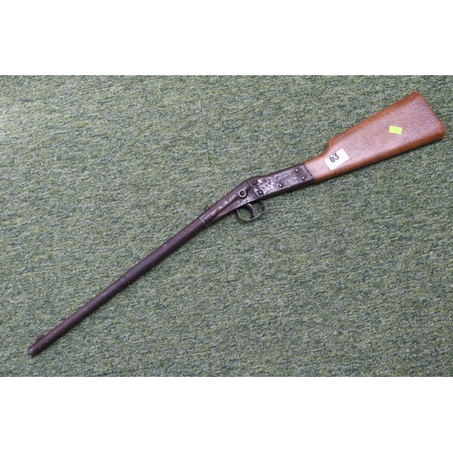 63 - Diana Model 1 Air Rifle with wooden Butt. 79cm in Length