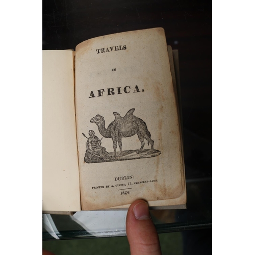 86 - Travels in Africa Dublin Printed by A O'Neil 17 Chancery-Lane 1824, Schofields Guide to Scarborough ... 