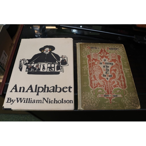 87 - An Alphabet by William Nicholson, Reynard the Fox, The Babes in the Wood and Queen Summer or the Jou... 