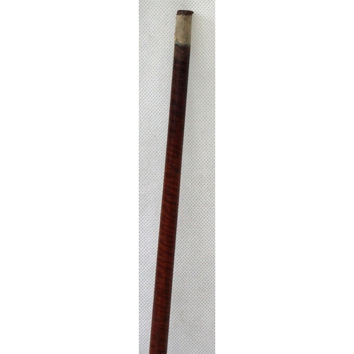 15 - Golf Sunday Stick Head Stamped with an Eagle. Wooden head, face with red, green and blue disk insert... 
