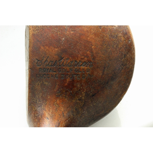 20 - Five Hickory Shaft Woods inc Paxton, Turner & Allenby. P. (Peter) Paxton Special Wood socket head, h... 