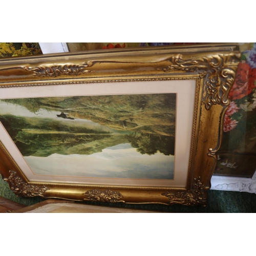 178 - Collection of 20thC Gilt Framed Prints and Pictures