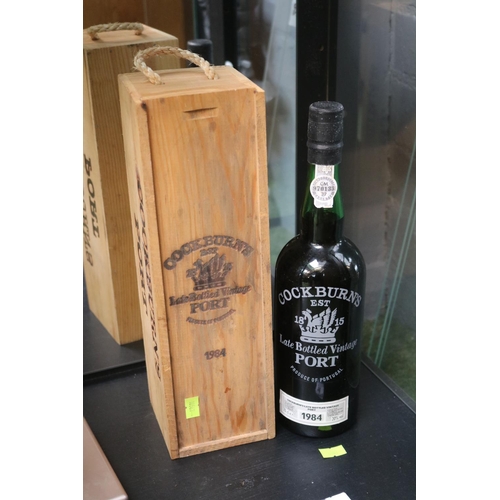 29 - Cased bottle of Cockburns Port 1984