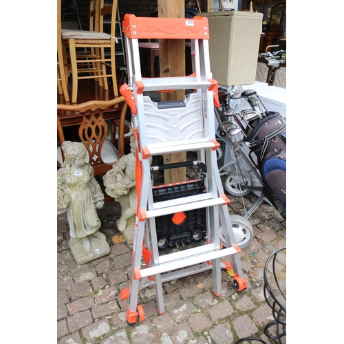 631 - Good quality Aluminium Painters Ladder