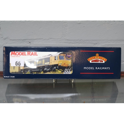 66 - Bachmann  32-727Z Class 66 Diesel 66709 Joseph Arnold Davies Locomotive