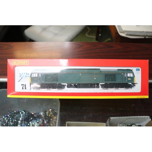 71 - Hornby 00 Gauge R2604 Class 60 Locomotive 60081 Isambard Kingdom Brunel GWR Brunswick Green