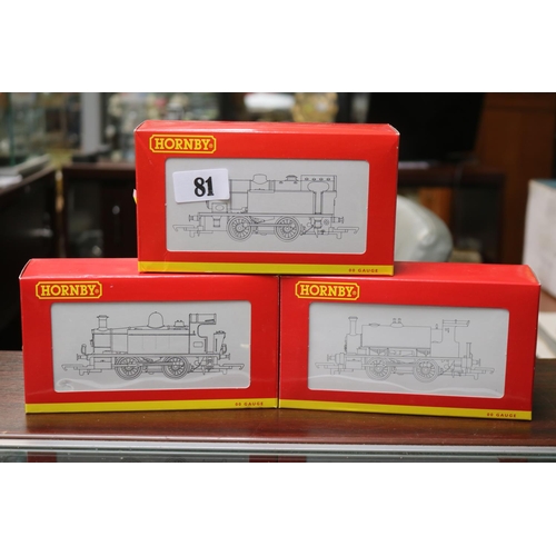 81 - 3 Hornby 00 Gauge R2439, R2665 & 2597