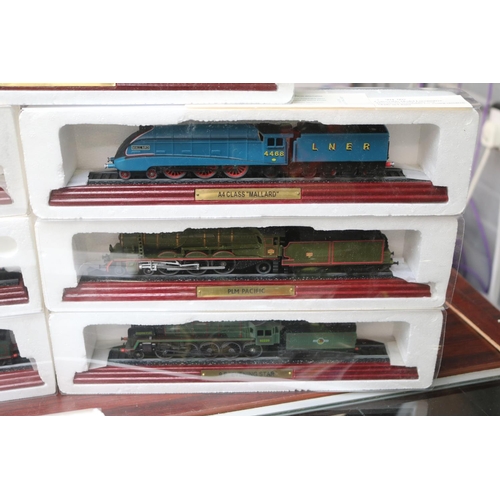 84 - Collection of 12 Static Model Locomotives