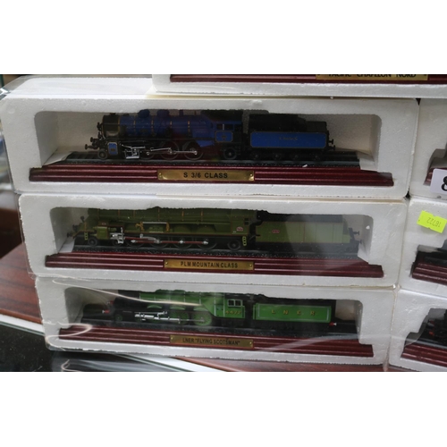 84 - Collection of 12 Static Model Locomotives