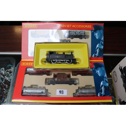 93 - Hornby 00 Gauge Train Set Accessories to include R6289, R6290 & R052 LMS Tank Locomotive