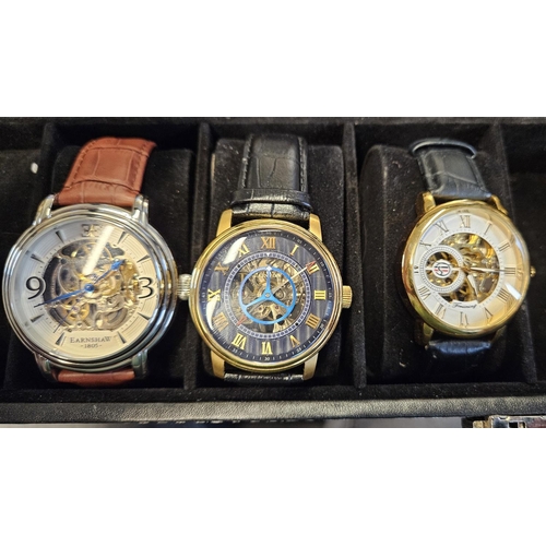 486 - 2 Evanshaw Automatic wristwatches and another wristwatch