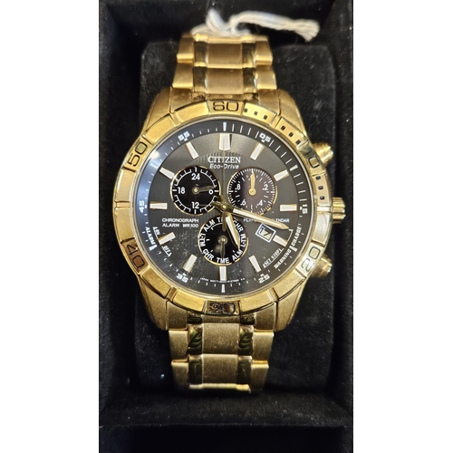 486H - Citizen Eco Drive Chronograph wristwatch