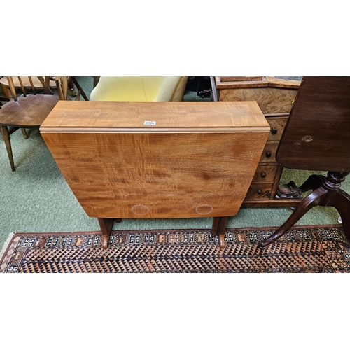 529 - Mid Century Teak drop leaf dining table