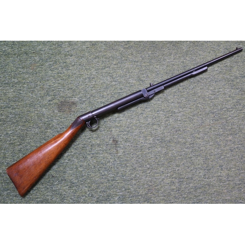 206 - Fine BSA Patent Air Rifle Rd 479978 with cloth pouch