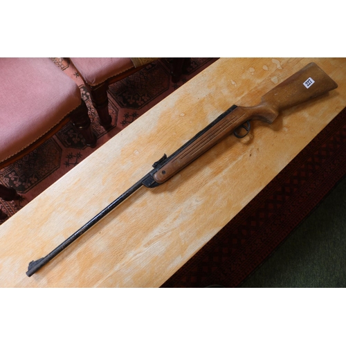 227 - BSA 22 Air Rifle with Walnut Stock