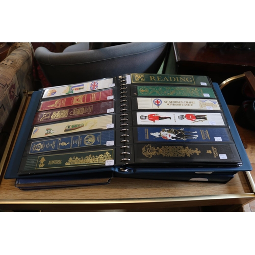 234 - 3 Album's of Leather Bookmarks Vol 1: Bedfordshire x 24 Berkshire X 34, Bucks X18 Cambs x67 Vol 2: C... 