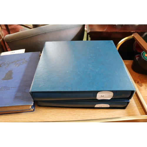 234 - 3 Album's of Leather Bookmarks Vol 1: Bedfordshire x 24 Berkshire X 34, Bucks X18 Cambs x67 Vol 2: C... 