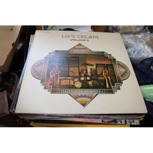 266 - Collection of assorted Vinyl Records to include Elton John, Cream, Rod Stewart etc