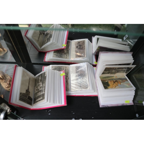 28 - 3 Folders of assorted Edwardian and later Postcards