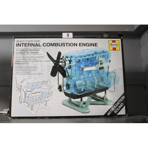 3 - Boxed Haynes Build your own Internal Combustion Engine