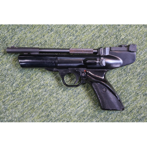 78 - Webley & Scott Hurricane Target Pistol .22 Cal