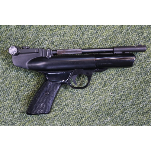 78 - Webley & Scott Hurricane Target Pistol .22 Cal