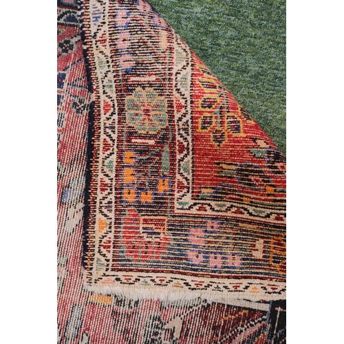 29 - Antique Hamadan Red Ground Rug 150 x 103cm