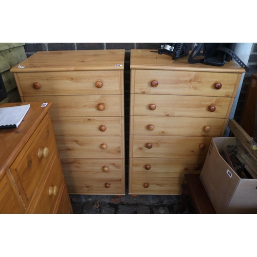 620 - Pair of Modern Pine chest of Drawers