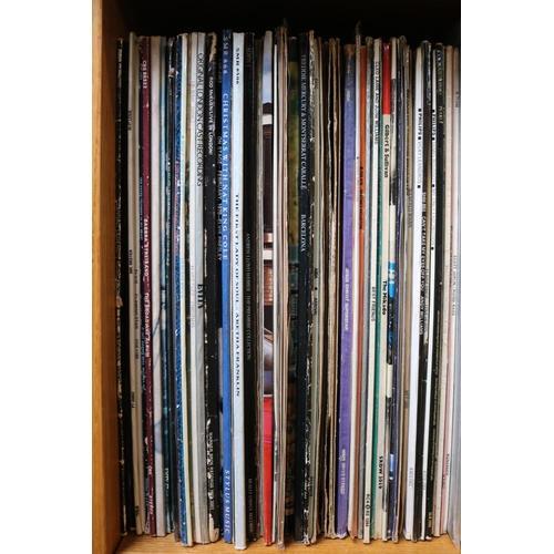 102 - Large collection of assorted Vinyl Records to include Elvis, Barbara Streisand, Simon & Garfunkel et... 