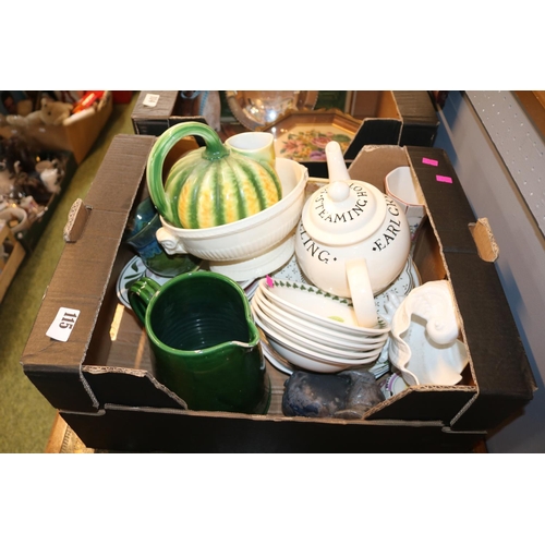 115 - Collection of assorted Ceramics to include Poole, Portmeirion  etc.