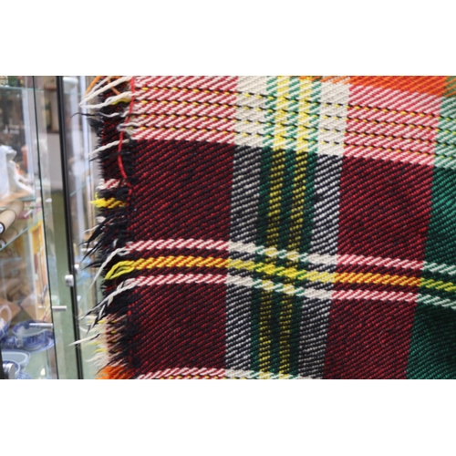 118 - Good quality Large Colourful Country Blanket