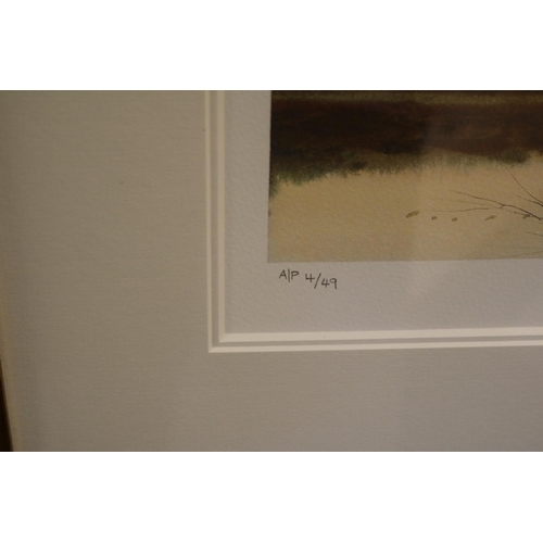 126 - Framed Artists Proof by Ged Mitchell entitled Landscape VII 1 of 49 Giclee