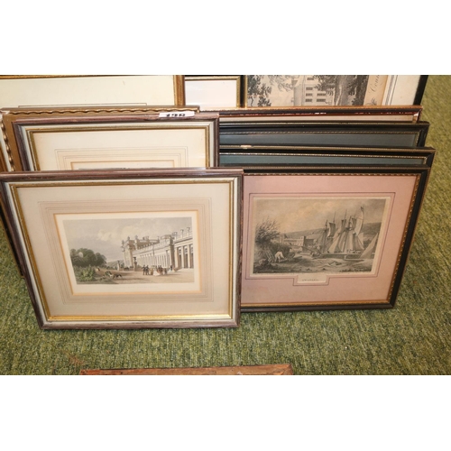 138 - Collection of assorted Framed 19thC and later Pictures and Prints to include Her Majesty's Entry to ... 