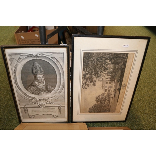 138 - Collection of assorted Framed 19thC and later Pictures and Prints to include Her Majesty's Entry to ... 