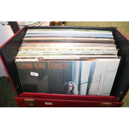 147 - 2 Cases of assorted Vinyl Records to include Bob Dylan, CCR, Beach Boys etc.