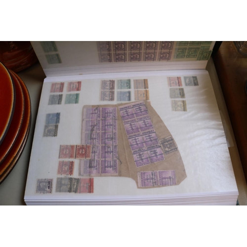 149 - 4 Albums of 19thC and Later USA Stamps to include The National Stamp Album and Davo