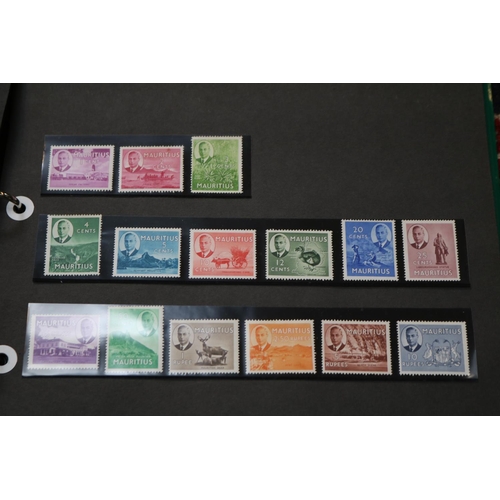 25 - Album of George VI Commonwealth stamps to include Bahamas, Bermuda, Cyprus. Mostly uncirculated