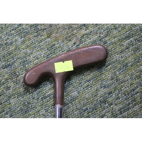 29 - Vintage Gary Player Brass Putter