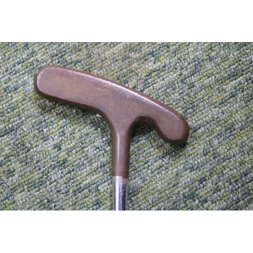 29 - Vintage Gary Player Brass Putter